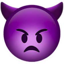 Angry Face With Horns Emoji U 1f47f