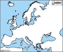 Le 8 local government area sono divise a loro volta in distretti. Europa Mappe Gratuite Mappe Mute Gratuite Cartine Mute Gratuite