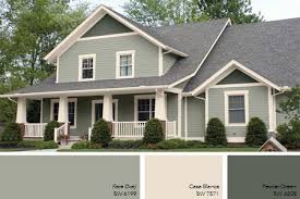 Green is color scheme that feel natural. Grey Green Exterior House Colors Novocom Top