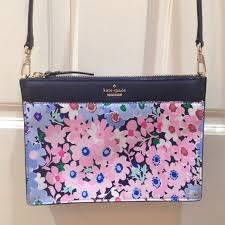 Check out our kate spade pouch selection for the very best in unique or custom, handmade pieces from our bags & purses shops. Kate Spade Bags Hp Kate Spade Blue Pink Floral Crossbody Purse Poshmark