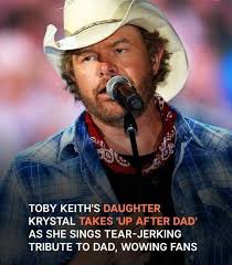 Toby Keith's daughter performs emotional tribute at American Icon concert