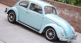 Super Clean Bahama Blue 1964 Turbo Bug Turbo Bug Beetle Volkswagen Beetle