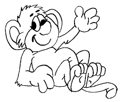 Desenhos de macacos para colorir. Desenhos Para Colorir De Animais Macaco