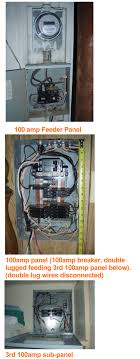 Aluminum is a lot cheaper, especially for long runs, but the size of wire needed for a typical 100 amp sub panel in garage or shed may exceed what the sub. 2 100 Amp Sub Panels Wired Correctly Pic Electrical Forum The Inspector S Journal