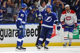 Tampa bay lightning goalie andrei vasilevskiy, shown nov. Lightning Pummel Canadiens In Game 1 Of Stanley Cup Final