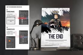 A free movie poster template with the essentials. 25 Exciting Psd Movie Poster Design Templates Bashooka