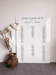 White Acrylic Seating Chart Perspex Guest Wedding Seating Plan Find Your Seat Reception Sign Willow And Ink Seating Plan Wedding Acrylic Seating Chart Acrylic Welcome Sign