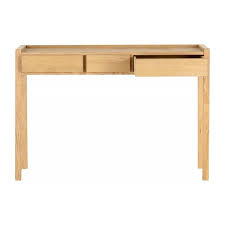 A bespoke sofa table commission, made from english oak and walnut. Hana Ii Oak Console Table Habitat