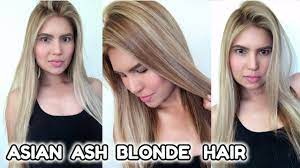 Ash blonde hair is quite popular these days. Asian Ash Blonde My Hair Colour Vlog Youtube