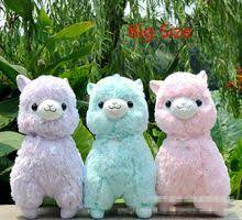 Big Size 45cm Japanese Alpacasso Soft Toys Doll Kawaii Sheep Alpaca Plush Toys Giant Stuffed Animals Toy Kid Giant Stuffed Animals Kawaii Alpaca Plush Animals