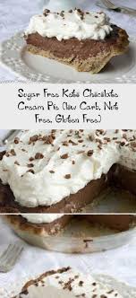Sugar free chocolate cream puffs. My Health In 2020 Chocolate Cream Pie Sugar Free Pie Cream Pie