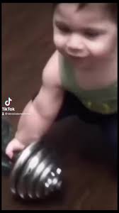 Little Hercules @herculesfiteam #fyp #weight #weightlifting #babies #baby  #workout #gains #power #strong #goals #routine #healthylifestyle #swole