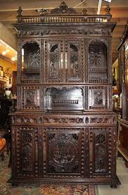 Exquisite French Antique Carved Oak Brittany Buffet Sideboard In 2020 Antique Furniture Gothic Furniture Antiquing Furniture Diy