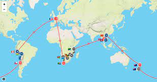 Être un bon si je n'avais pas réservé mon logement j'aurais pu prendre la voiture, rouler 200 km et écrire cet article alors il est clair que c'est un coût à prévoir dans ton budget tour du monde, mais c'est un confort et. 15 Exemples D Itineraires Pour Un Tour Du Monde Tourdumondiste