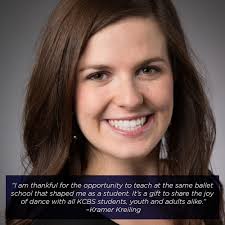 ThankfulNovember "I am thankful for the opportunity to teach at the same  ballet school that shaped me as a student. It's a gift to share the joy of  dance with all KCBS