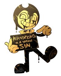 Bendy has a most notable wide, toothy grin, showing eight teeth when he's grinning fully. Pin By Puppetsegurity On Los Fan De Bendy Son Chidos Uvu Bendy And The Ink Machine Character Design Old Cartoons