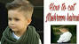 Mushroom Cut For Toddler Boy