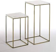 wanglx tray table for bed or chair side table nest of 2 tables with marble tabletop side table wi table d appoint en marbre table basse design idees de decor