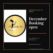 December Booking Is Now Open For Existing Clientele Only Potential New Clients Please Be Sure To Follow Me And Turn O In 2020 No Time For Me March Book I Love