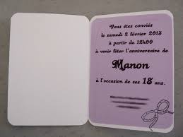 Carte Dinvitation Anniversaire 18 Ans Cartes D Invitation Anniversaire D Exception