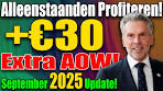 September 2025: Alleenstaanden krijgen €30 extra AOW – Nu ... - YouTube