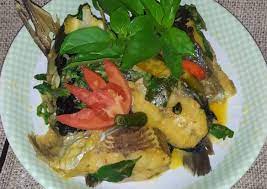 Bahan 1 ikat kemangi petikin daunnya. Resep Ikan Patin Kuah Kuning Kemangi Spesial Terbaik Top