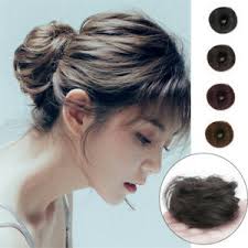 Womens chignon braided hair buns clip in hairpieces extension style. High Quality Women Real Human Hair Bun Claw In Original Clip On Hair Extension Ebay