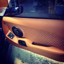 95 Supra Custom Door Panel Little Diamond Stitch Peanut Butter Interior Custom Door Automotive Interior Interior Decorating