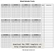 Blank 12 Month Calendar Printable 12 Month Calendar Printable Printable Yearly Calendar Monthly Calendar Printable