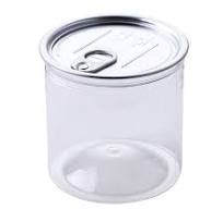 [Hot Item] Wholesale Clear Empty Canned Foods Storage Plastic Jar with Easy  Open Lid