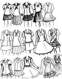 In this article, there are quite a few anime tutorials that will help you. 33 Ideas For Drawing Anime School Uniforms Manga Clothes Anime Outfits Drawing Clothes
