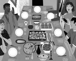 Martha served, and lazarus was among those who ate with him. Ban Brunch And Throw A Dinner Party Instead Eater