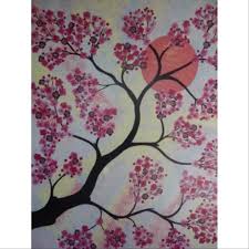Kupulan gambar sketsa bunga yang mudah akan kamu temukan di sini. Contoh Lukisan Bunga Sakura Yang Mudah Ditiru Cikimm Com