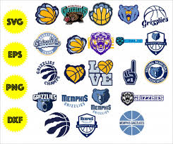 The logos and uniforms of the los angeles lakers have gone through many changes throughout the history of the team. Memphis Grizzlies Svg American Basketball Nba Cricut Silhouette Teafdiv On Artfire