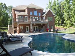 Lake Norman Luxury Vacation Rental Home Theater Pool Private Dock Mooresville Luxury Vacation Rentals Luxury Vacation Vacation Rental
