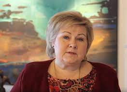 Erna solberg is a norwegian politician. Statsminister Erna Solberg Gratulerer Borregaard Med Arets Seniorprofil Senter For Seniorpolitikk