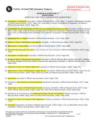 An owner's title insurance policy may protect you if a past title or ownership issue occurs after buying the home. How To Read A Title Commitment Florida S Title Insurance Company