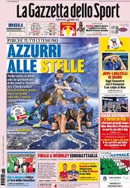 La gazzetta dello sport (la gazzetta sportiva di domenica) e occasionalmente definita con il nomignolo gazza o rosea in italia, è un quotidiano sportivo italiano, con sede a milano. Nddnimazr4b46m