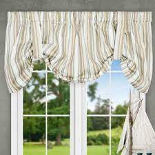 No 918 Montego 56 Window Valance Wayfair Tie Up Valance Valance Curtains