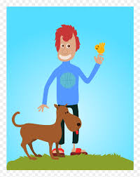 Thinkingboy outline clipart i2clipart royalty free public domain clipart. Animal Lover Svg Clip Arts ÙˆÙ„Ø¯ Ù…Ø¹ ÙƒÙ„Ø¨ ÙƒØ±ØªÙˆÙ† Png Download 5651762 Pinclipart