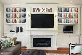 My Master Entertainment Wall Short And Wide Fireplace So Tv Is At A Decent Height Place For A Family Computer With Entertainment Wall Home Tv Above Fireplace