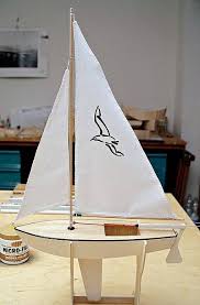 Segelboot Knickspanter Segelboot Segel Schiff Basteln