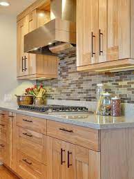 Window painted white with stained cabinets. Birch Cabinets Ideas On Foter