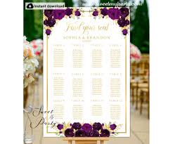 eggplant seating chart template eggplant seating plan template 19w