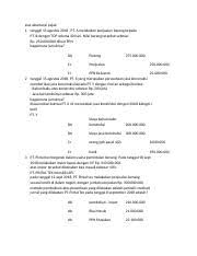 Check spelling or type a new query. Contoh Soal Akuntansi Pajak 2014 2 Xlsx Contoh Soal Akuntansi Pajak 2 1 Pt Pintal Tex Bergerak Dalam Usaha Pemintalan Benang Pada Tanggal 08 Course Hero
