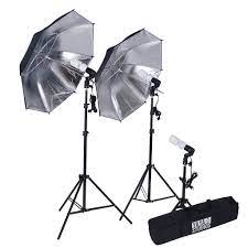 Photography Photo Portrait Studio 600w Day Light Black Silver Umbrella Continuous Lighting Kit In 2021 Photography Lighting Equipment Continuous Lighting Studio Lighting