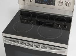 Open the oven door by pushing the handle on the right side of the door. Samsung Ne59m4320ss Range Consumer Reports
