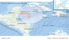 En diciembre del año pasado un tsunami volcánico provocó la muerte de cerca de unas 429 personas y dejó 7000 heridos. Alerta De Tsunami En El Mar Caribe Tras Un Potente Terremoto De Magnitud 7 6 Entre Honduras Y Cuba Internacional