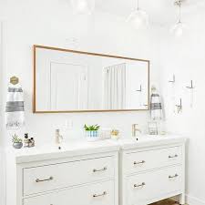 Ikea Hack Modern Bathroom Inspiration Guest Bathroom White Vanity Bathroom Ikea Bathroom Vanity Bathroom Inspiration Modern