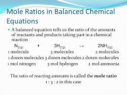 When some of the chemical formulas are not known, an experiment must be conducted to help determine the mole ratios. 7 1 7 2 Mole Ratios Mass Relationships Ppt Download